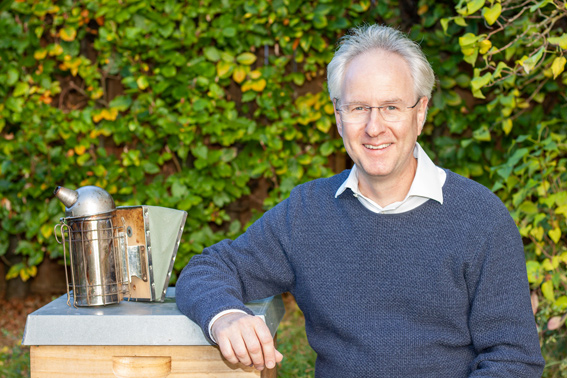 Matthias Winter, Imker aus Hannover